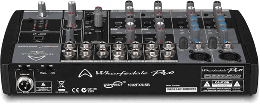 Wharfedale Connect1002fx Usb - Analog mixing desk - Variation 2