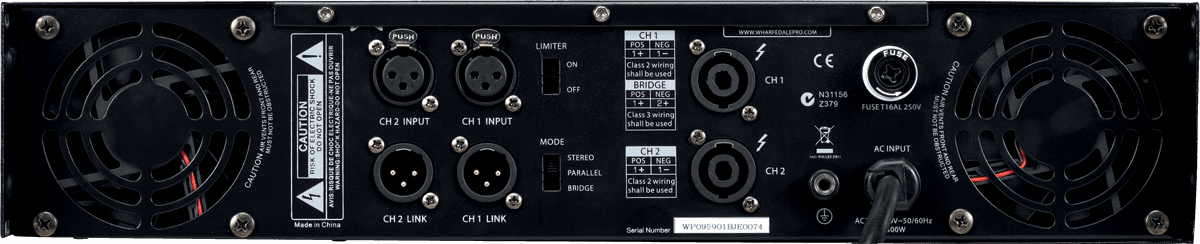 Wharfedale Cpd1600 - - POWER AMPLIFIER STEREO - Variation 1