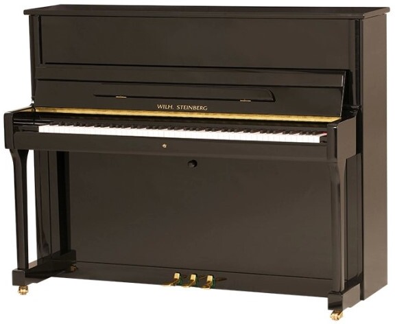 Wilh Steinberg 118 Nomos - Noir Brillant - Upright piano - Main picture
