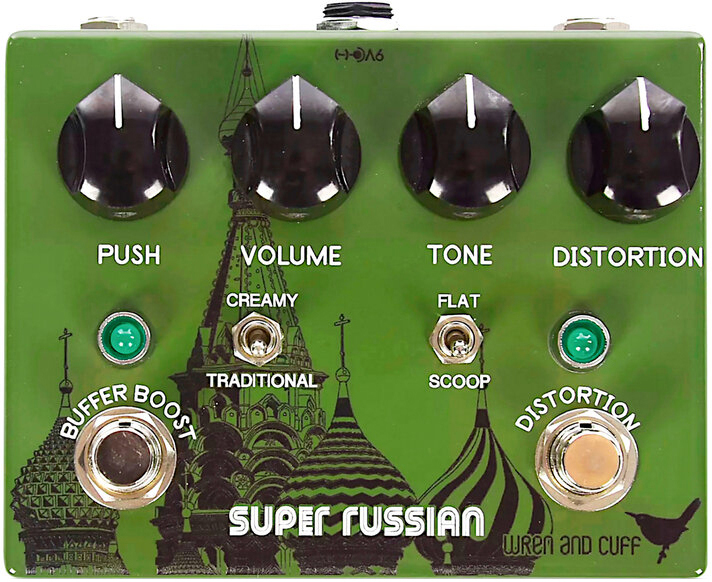 Wren And Cuff Super Russian Fuzz - Overdrive, distortion & fuzz effect pedal - Main picture