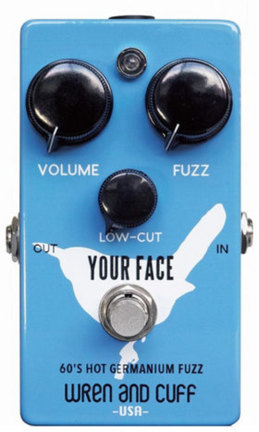 Wren And Cuff Your Face 60's Germanium Fuzz - Overdrive, distortion & fuzz effect pedal - Main picture
