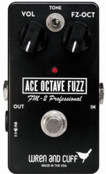 Overdrive, distortion & fuzz effect pedal Wren and cuff Ace Octave Fuzz