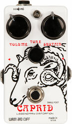 Overdrive, distortion & fuzz effect pedal Wren and cuff Caprid Small Foot Legendary Distortion