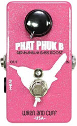 Overdrive, distortion & fuzz effect pedal Wren and cuff Phat Phuk Germanium Bass Booster