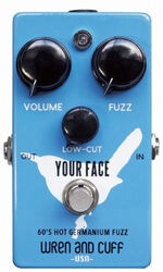Overdrive, distortion & fuzz effect pedal Wren and cuff Your Face 70's Germanium Fuzz