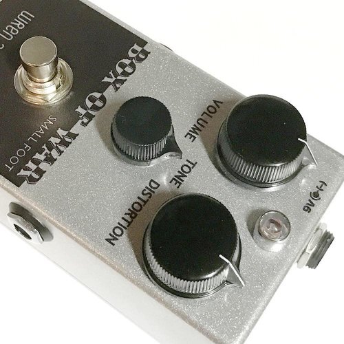 Wren And Cuff Small Foot Box Of War Overdrive - Overdrive, distortion & fuzz effect pedal - Variation 1