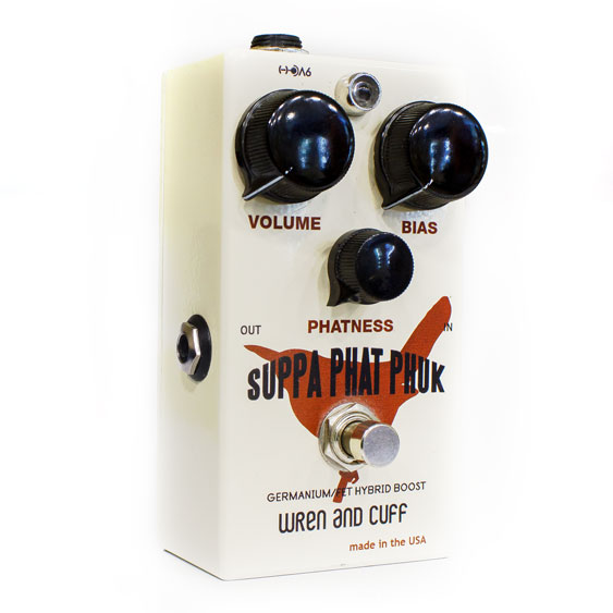 Wren And Cuff Suppa Phat Phuk Germanium/fet Hybrid Boost - Overdrive, distortion & fuzz effect pedal - Variation 1