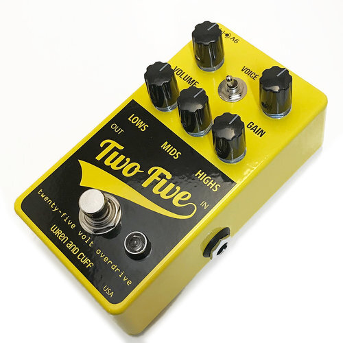 Wren And Cuff Two Five Drive Boost - Overdrive, distortion & fuzz effect pedal - Variation 1