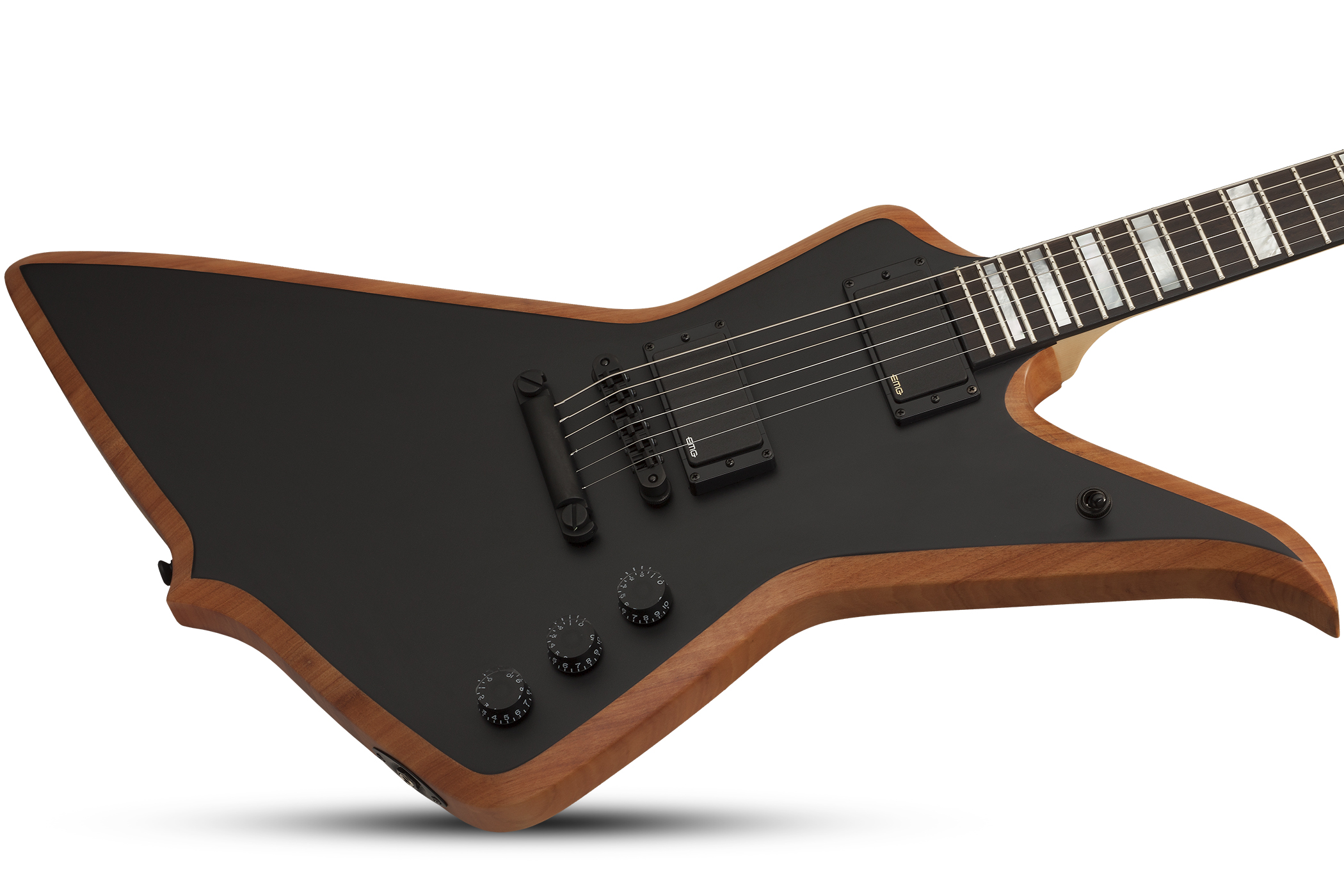 Wylde Audio Blood Eagle Hh Ht Eb - Mahogany Blackout - Metal electric guitar - Variation 2