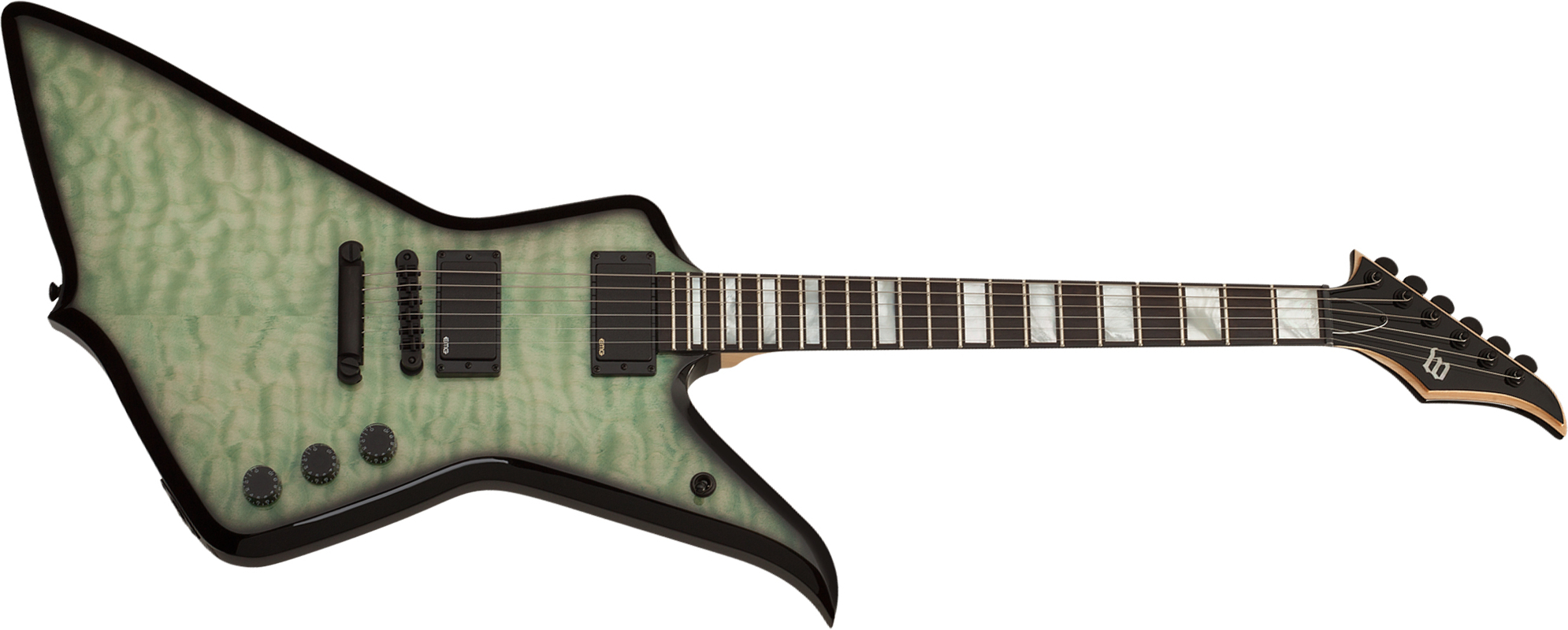 Wylde Audio Blood Eagle Hh Ht Eb - Nordic Ice - Metal electric guitar - Main picture