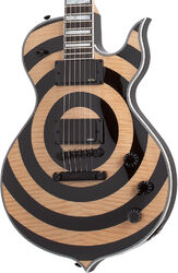 Metal electric guitar Wylde audio Odin Grail - Rawtop bullseye