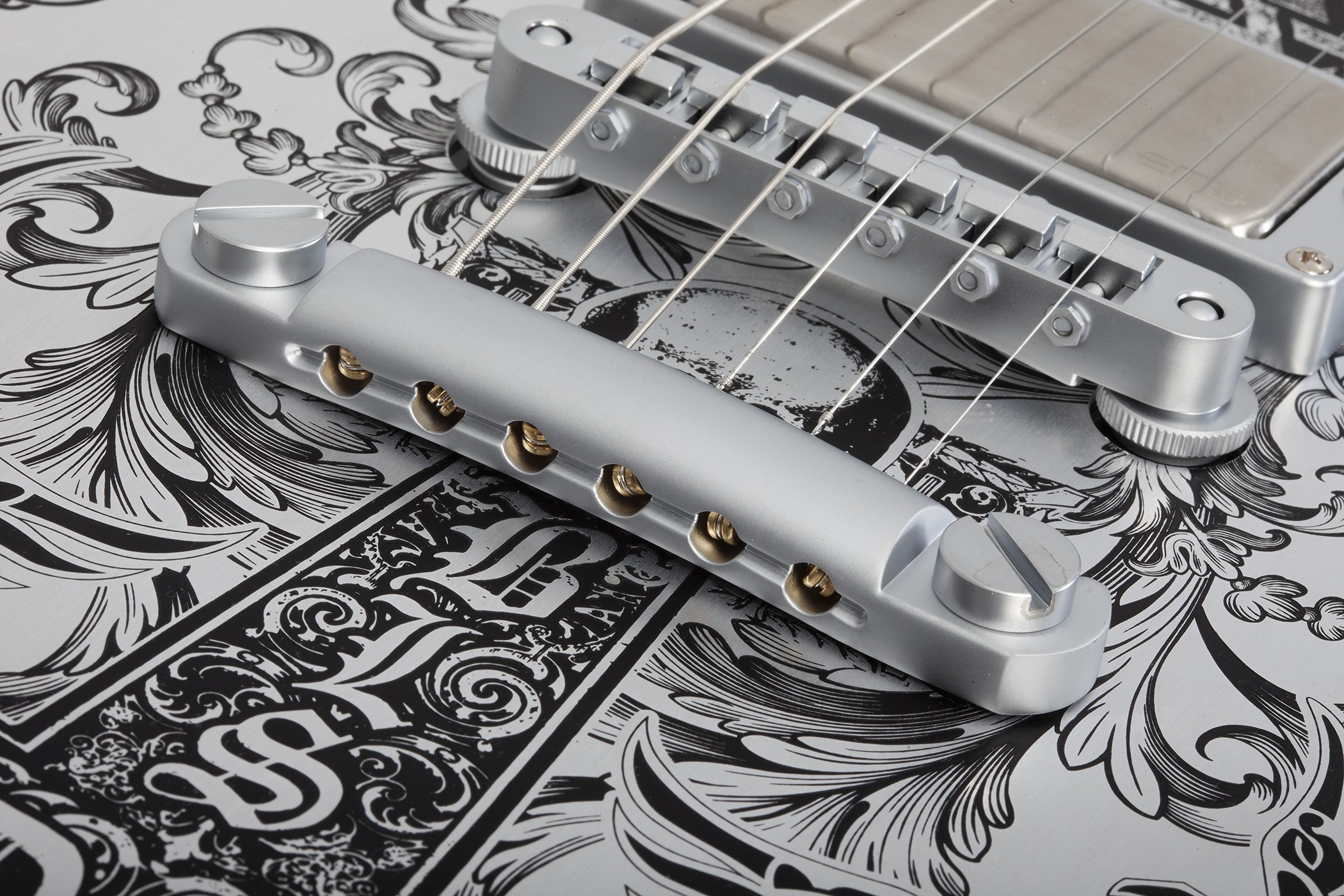 Wylde Audio Ironworks Barbarian Ht Hh Eb - Black Burst - Signature electric guitar - Variation 1
