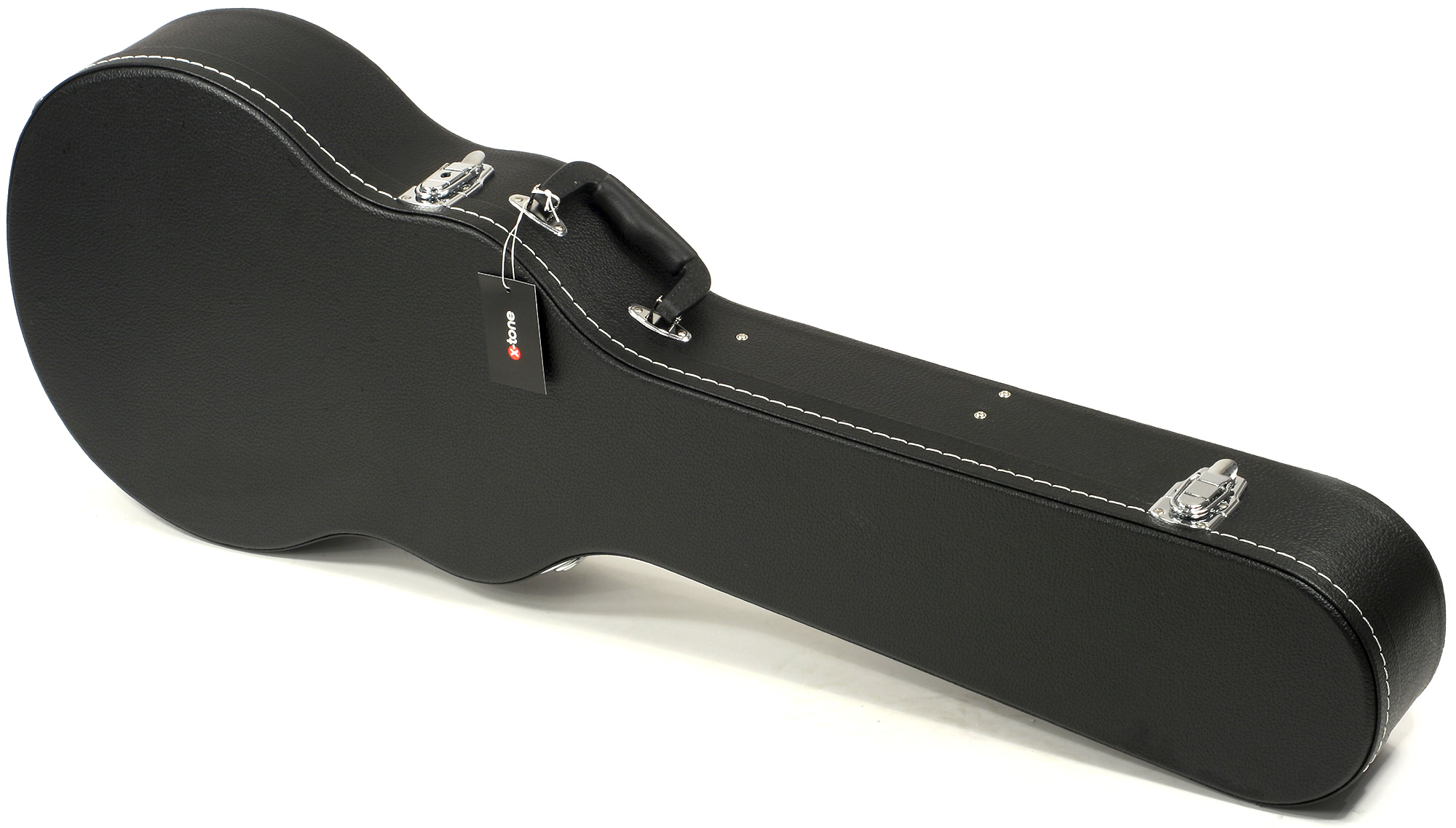 X-tone 1502 Standard Electrique Les Paul En Forme Black - Electric guitar case - Variation 1