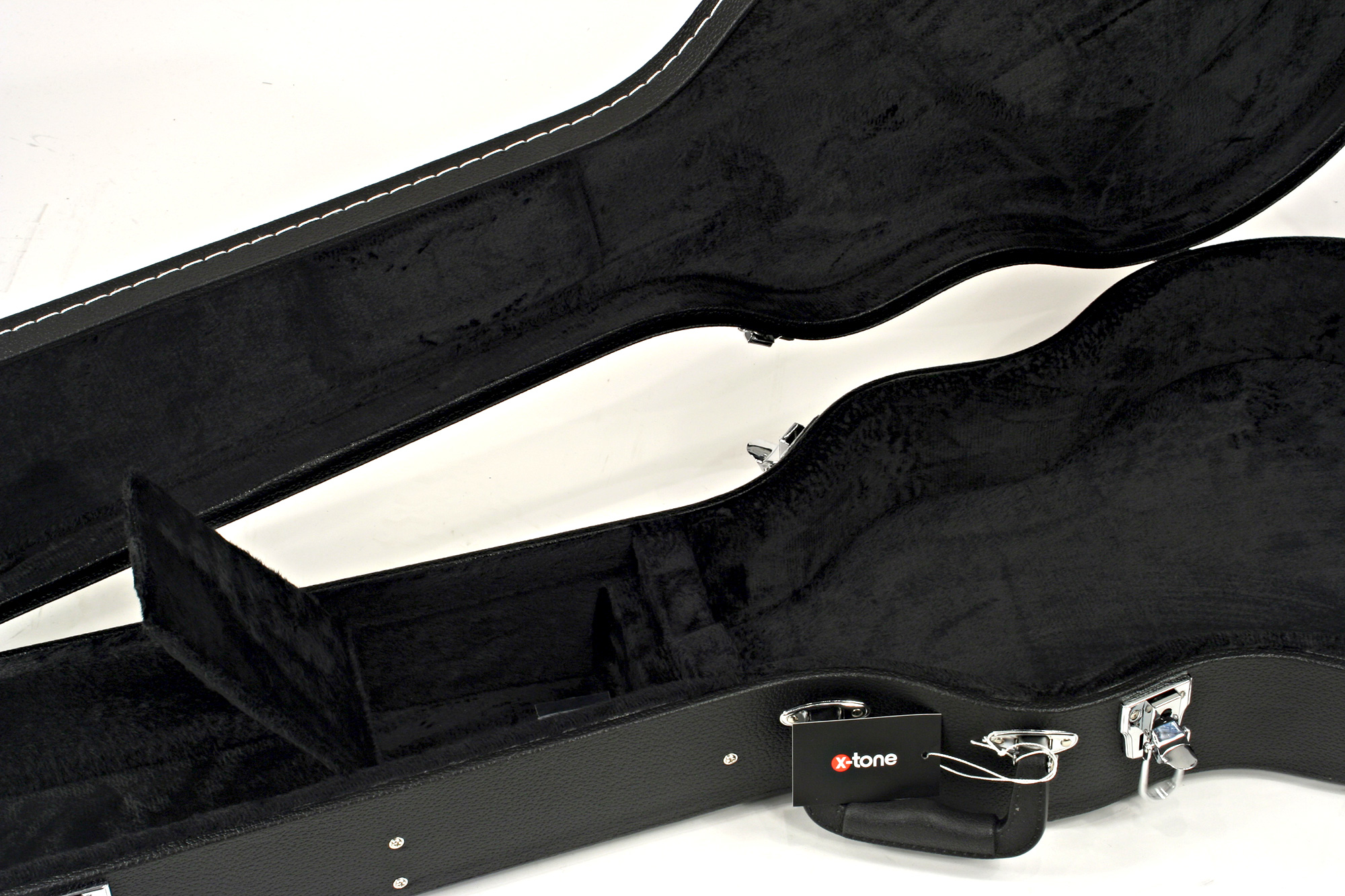 X-tone 1502 Standard Electrique Les Paul En Forme Black - Electric guitar case - Variation 3