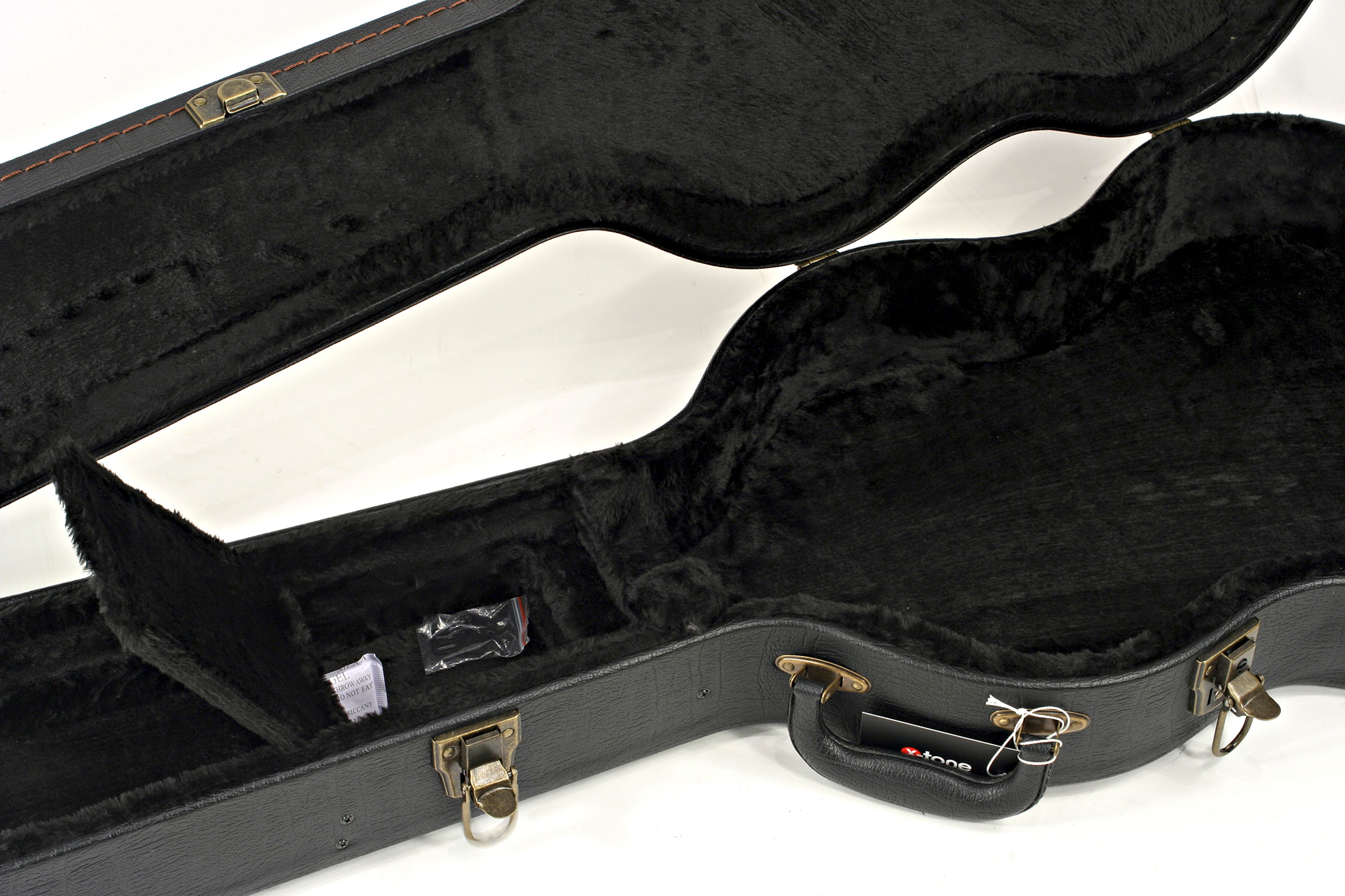 X-tone 1553 Deluxe Electrique Sg En Forme Black - Electric guitar case - Variation 2