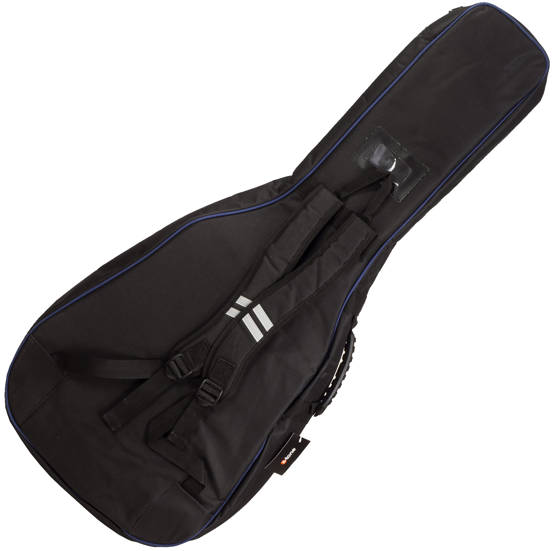 X-tone 2015 Cla44-bk Nylon 15mm Classical 4/4 Guitar Bag Black (2010) - Classic guitar gig bag - Variation 1