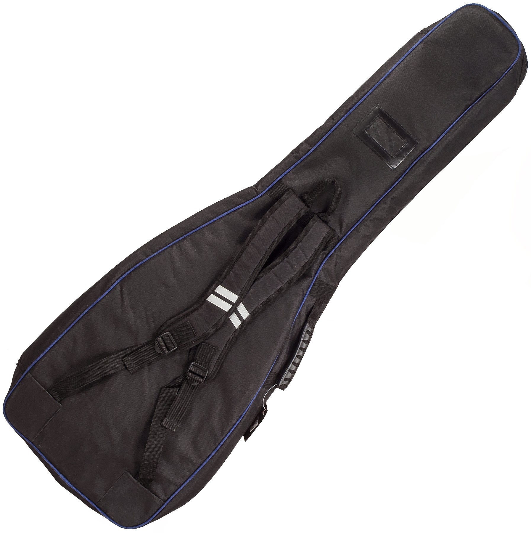 X-tone 2015 Bas-bk Nylon 15mm Electric Bass Bag Black (2013) - Electric bass gig bag - Variation 1