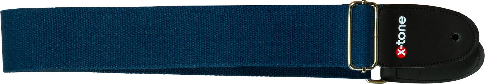 X-tone B019-bl Cotton Metal Buckle Guitar Strap - Guitar strap - Variation 1