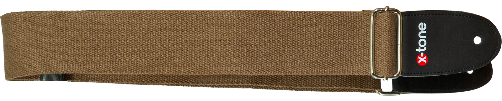 X-tone B039-br Cotton Metal Buckle Guitar Strap - Guitar strap - Variation 1