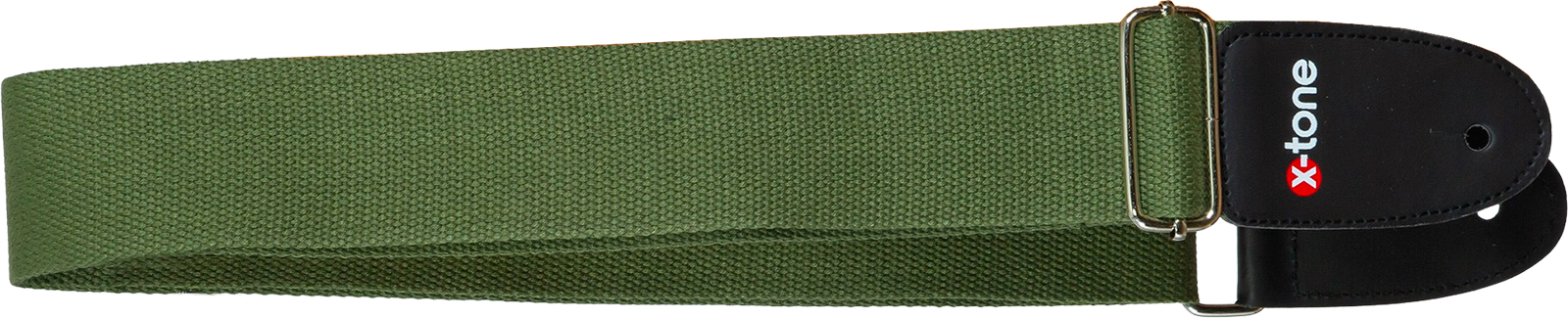 X-tone B038-gr Cotton Metal Buckle Guitar Strap - Guitar strap - Variation 1