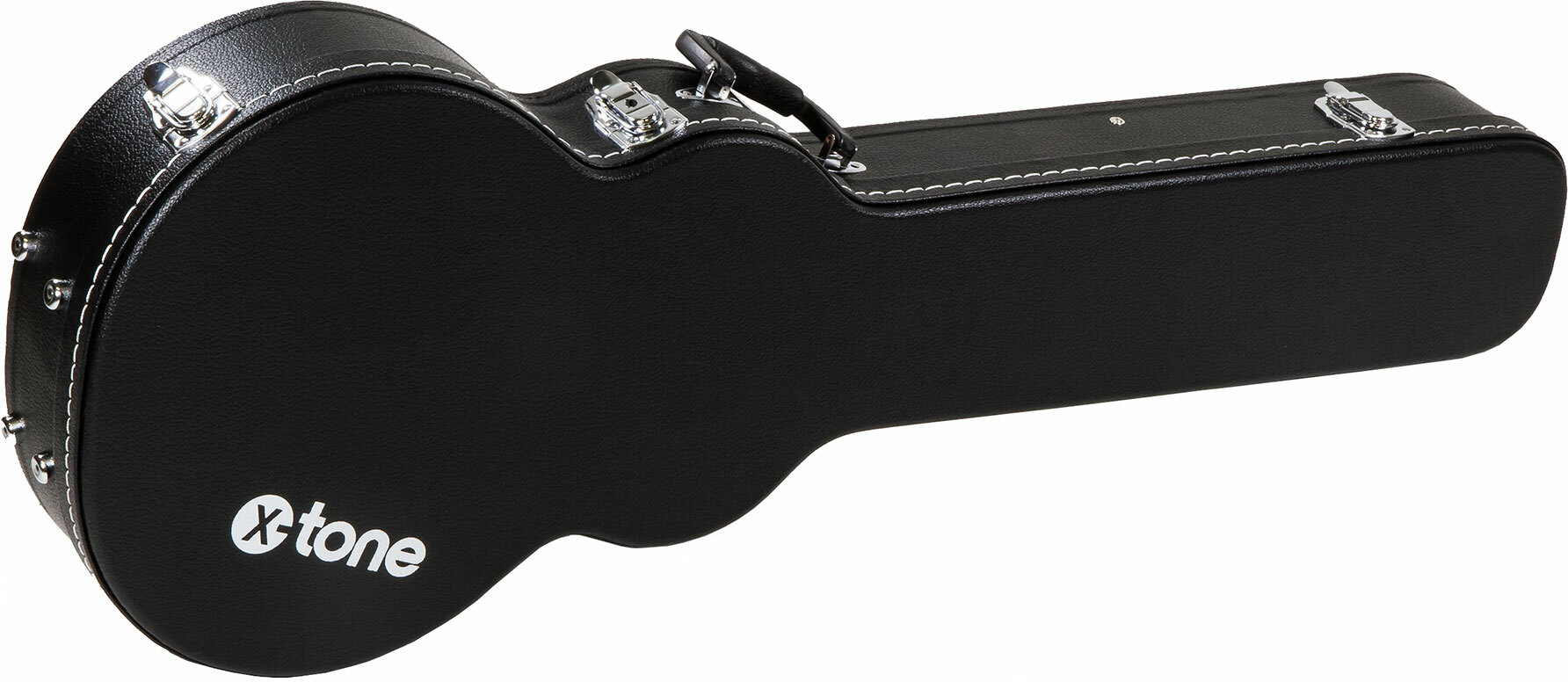 X-tone 1502 Standard Electrique Les Paul En Forme Black - Electric guitar case - Main picture