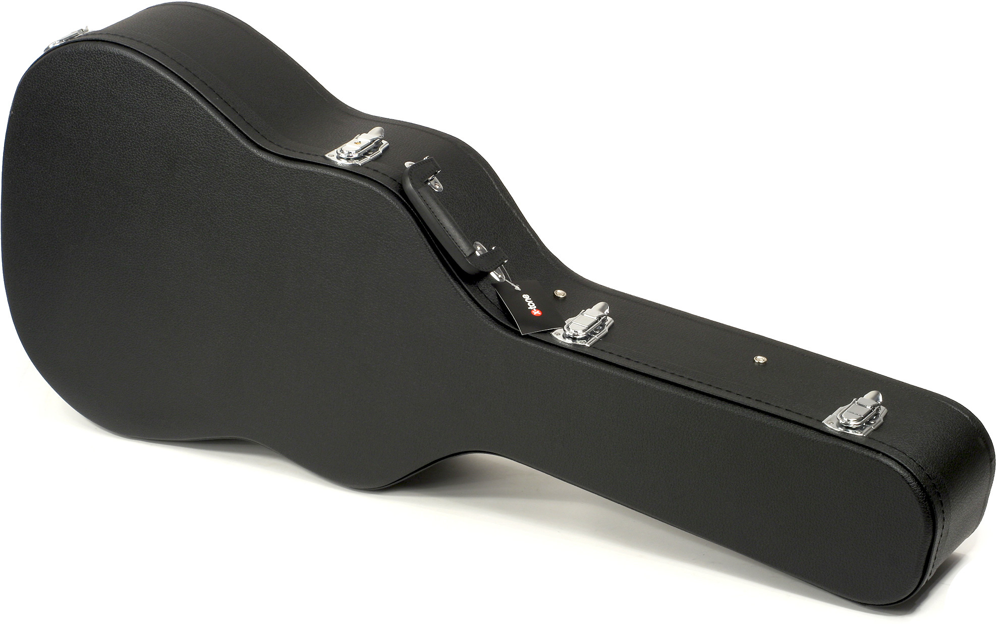 X-tone 1505 Standard Folk Dreadnought Black - Acoustic guitar case - Main picture
