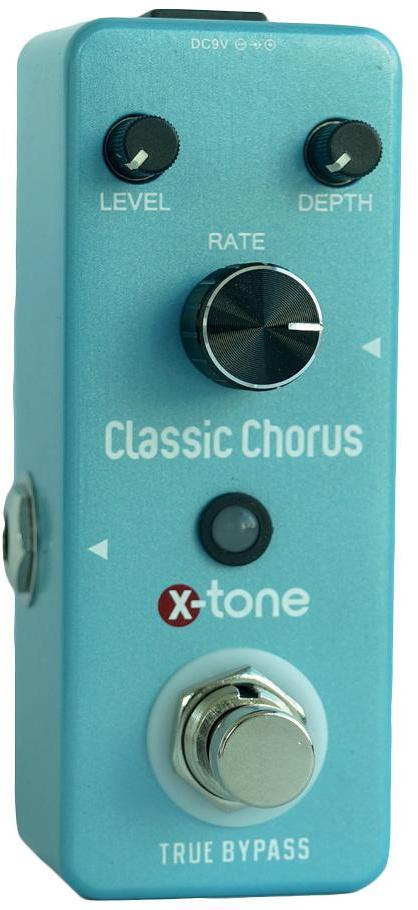 Modulation, chorus, flanger, phaser & tremolo effect pedal X-tone Classic Chorus