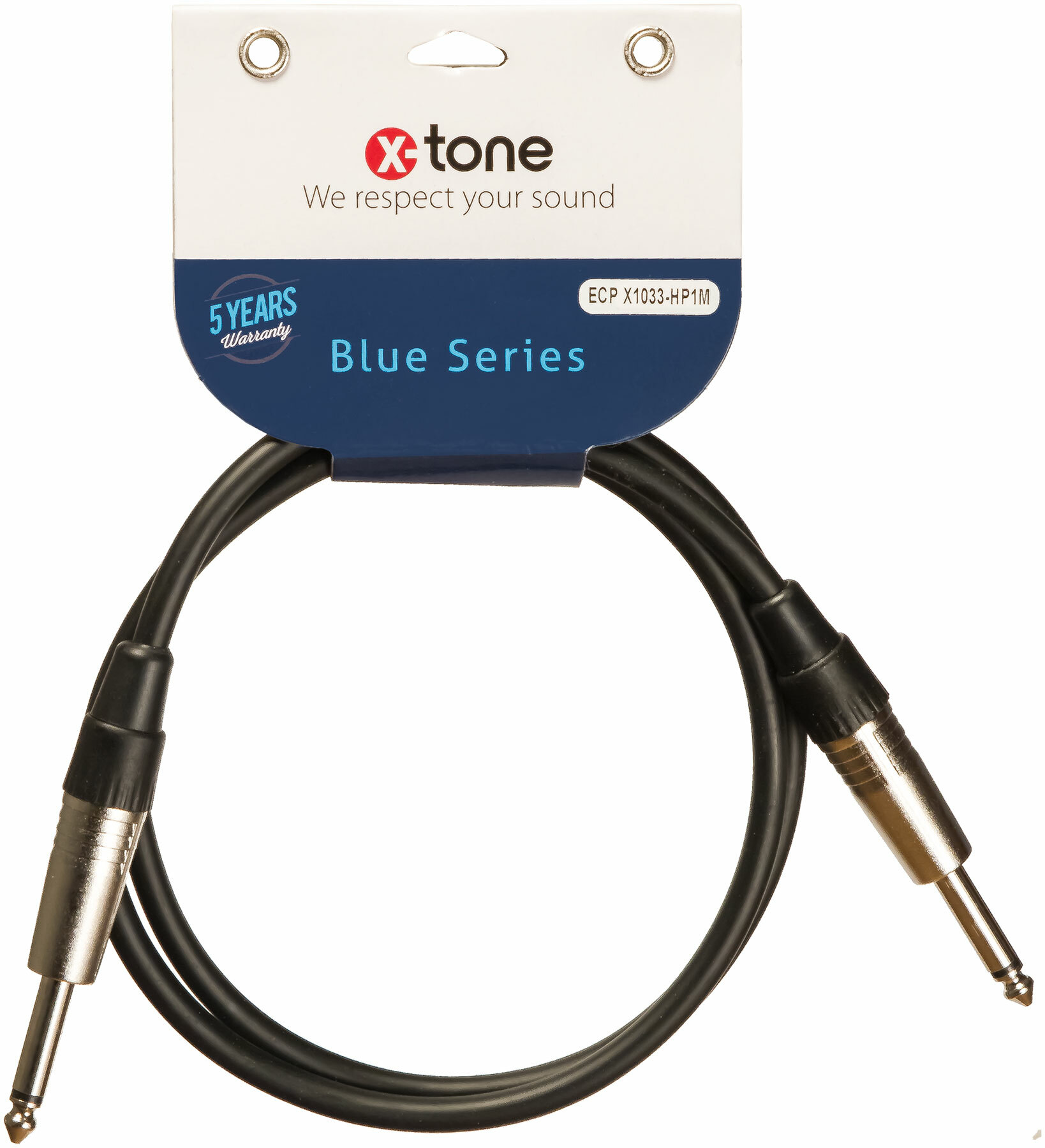 X-tone Hp Jack / Jack 1m Blue Series (x1033-hp1m) - Cable - Main picture