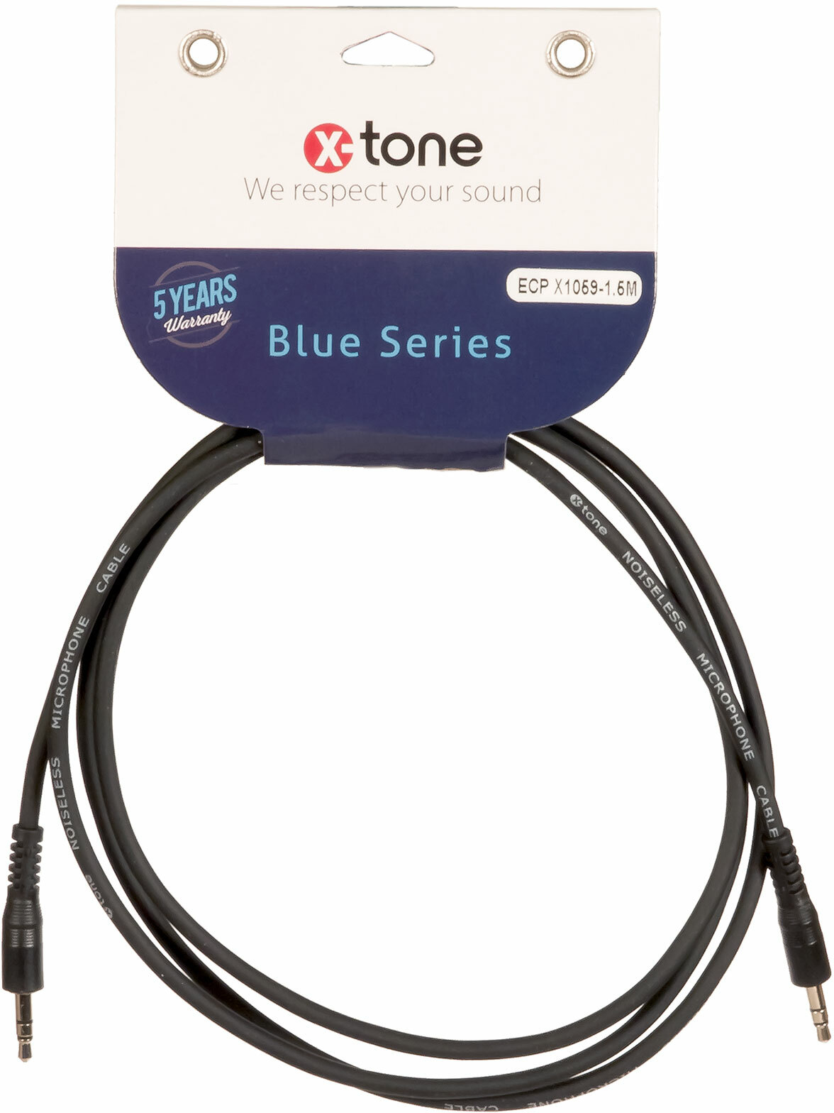 X-tone Mini Jack St / Mini Jack St 1.5m Blue Series (x1059-1.5m) - Cable - Main picture