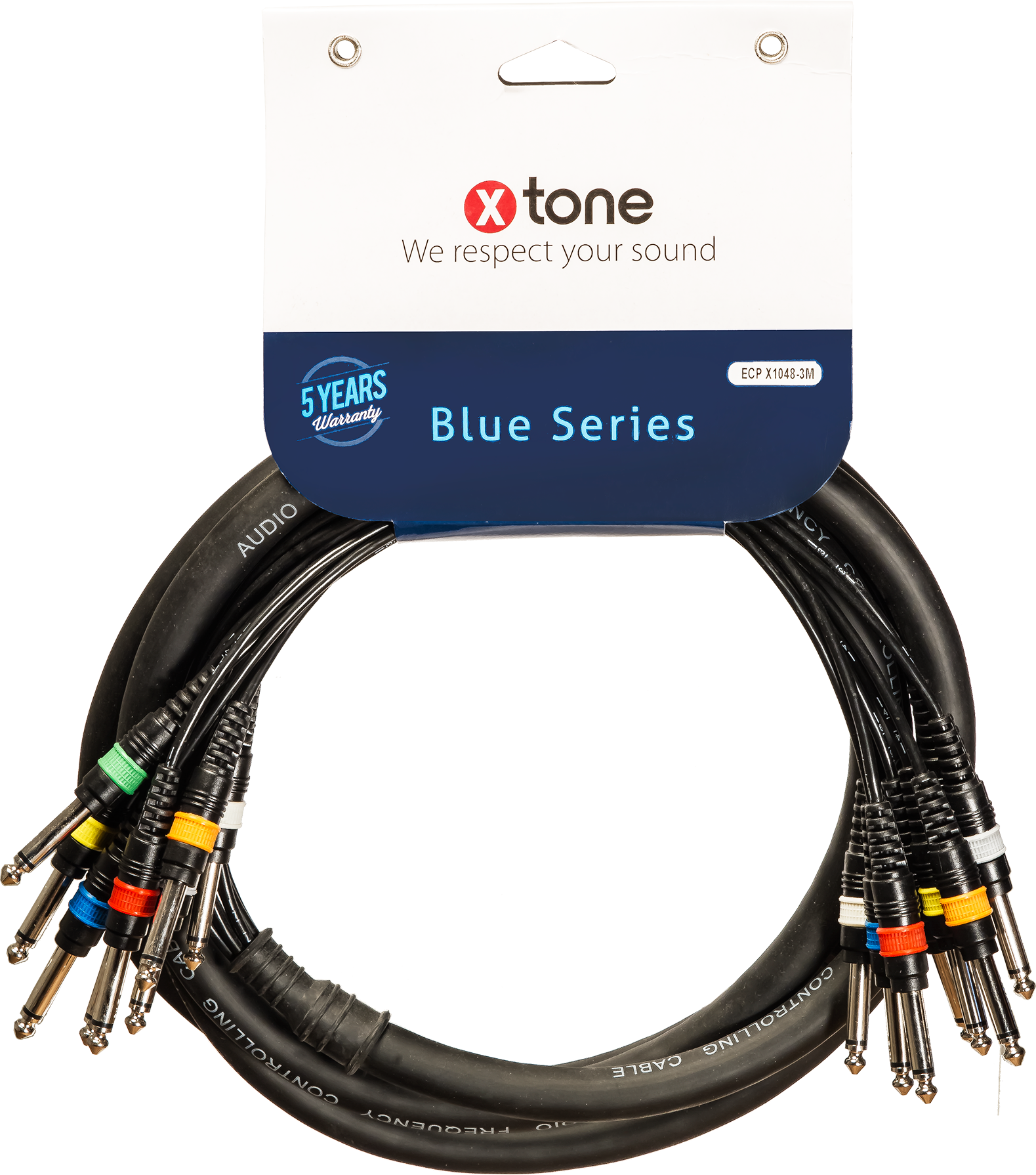 X-tone Octopaire Jack / Jack 3m Blue Series (x1048-3m) - Multipair cable - Main picture