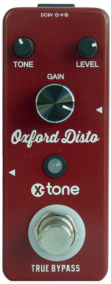 Overdrive, distortion & fuzz effect pedal X-tone Oxford Disto