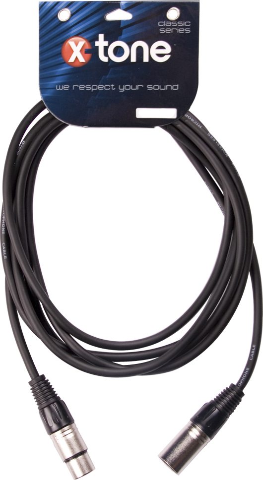 X-tone X1001-1m Xlr (m) / Xlr (f) - Cable - Main picture