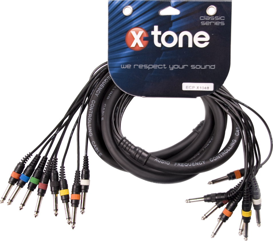 X-tone X1048 Octopaire Jack Mono Jack Mono 3m - Multipair cable - Main picture