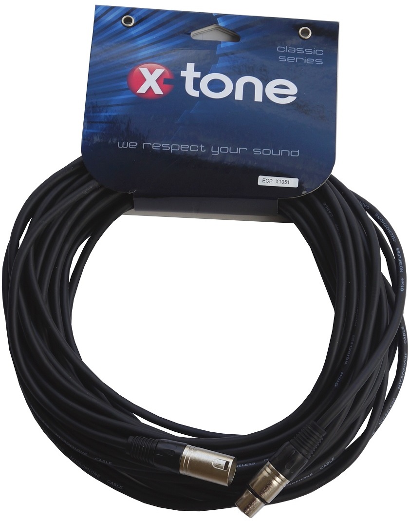 X-tone X1051-15m Xlr (m) / Xlr (f) - Cable - Main picture
