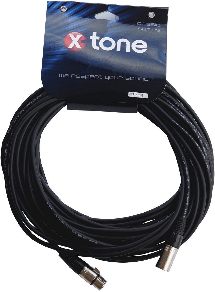 X-tone X1052-20m Xlr (m) / Xlr (f) - Cable - Main picture