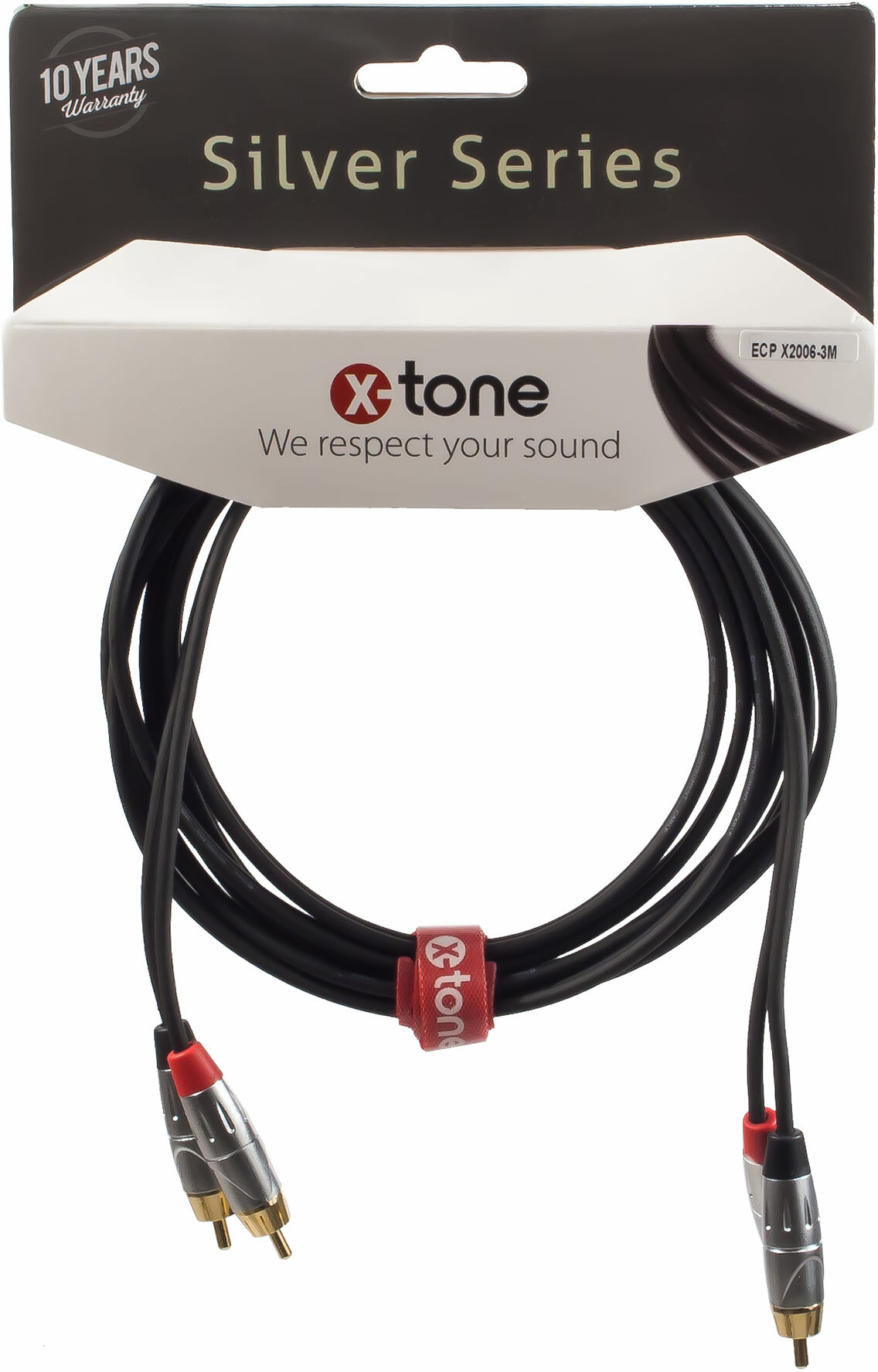 X-tone X2006-3m - 2 Rca(m) / 2 Rca(m) - Cable - Main picture