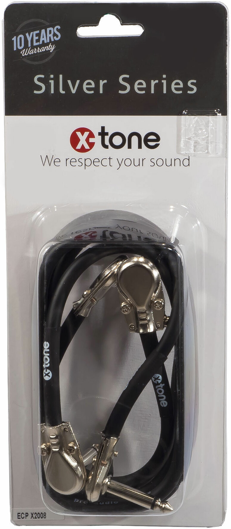 X-tone X2008-0.3m - Jack(m) 6,35 Mono / Jack(m) 6,35 Mono - Cable - Main picture