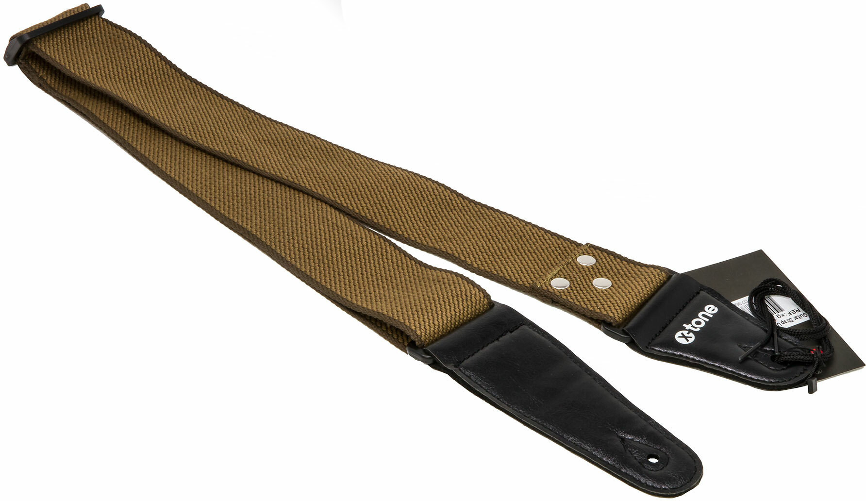 X-tone Xg 3108 Cotton Guitar Strap Khaki - Guitar strap - Main picture