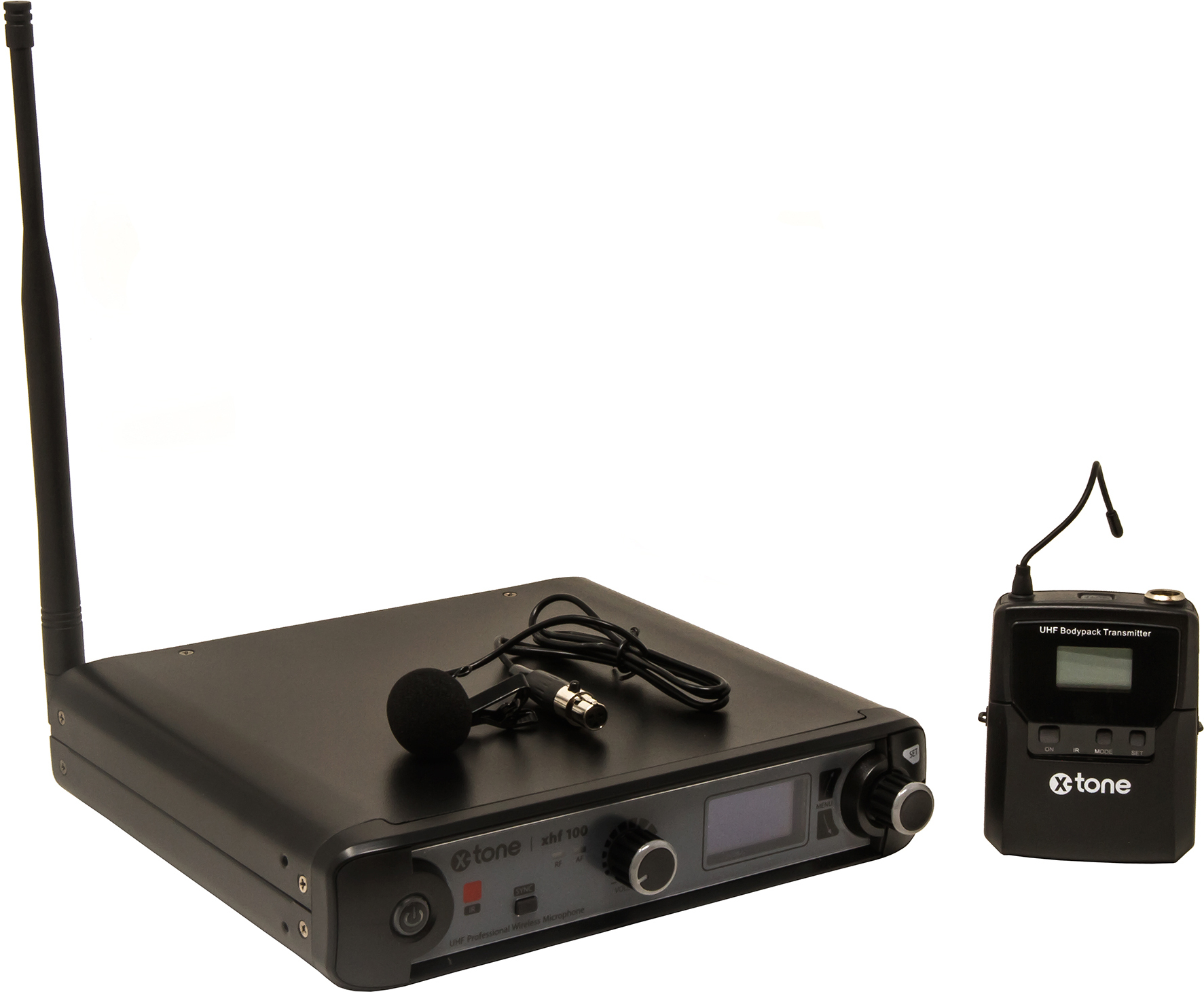 X-tone Xhf100l Systeme Hf Cravate Frequence Fixe - Wireless Lavalier microphone - Main picture