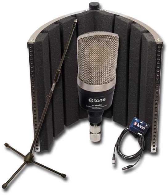 Microphone pack with stand X-tone Pack Micro XS Studio