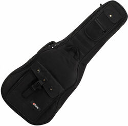 Acoustic guitar gig bag X-tone Deluxe Nylon Folk Dreadnought Guitar Bag - Black