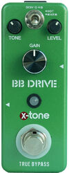 Overdrive, distortion & fuzz effect pedal X-tone BB Drive