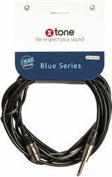 Cable X-tone X1060-6M - Jack(M) 6,35 mono / XLR(F)
