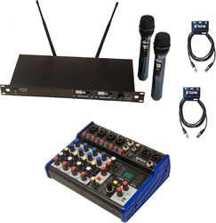 Wireless handheld microphone X-tone Pack Sono 2 Micros