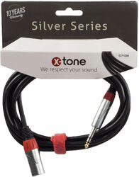 X2009-1.5M XLR(M) / Jack(M) 6,35 TRS SILVER SERIES