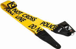 Guitar strap X-tone XG 3103 Nylon Guitar Strap Police Line - Black & Yellow