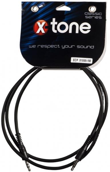 Cable X-tone X1059-1M - Jack(M) 3,5 Stereo / Jack(M) 3,5 Stereo