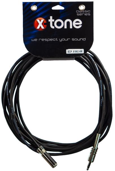 Cable X-tone X1062-5M - Jack(M) 3,5 Stereo / Jack(F) 3,5 Stereo