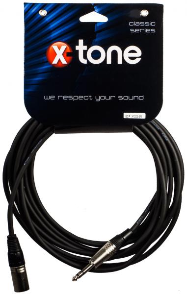 Cable X-tone X1023-6M - Jack(M) 6,35 TRS / XLR(M)