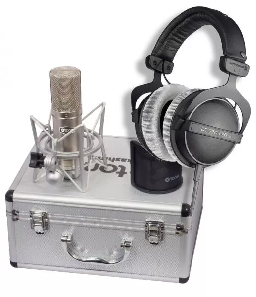 Microphone pack with stand X-tone Kashmir + Beyerdynamic DT 770 PRO 80 OHMS